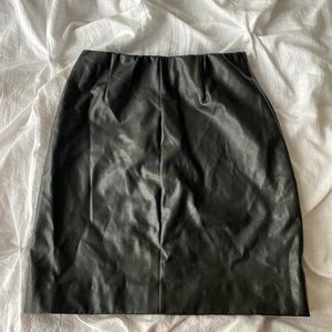 Aritzia Vegan Leather Skirt
